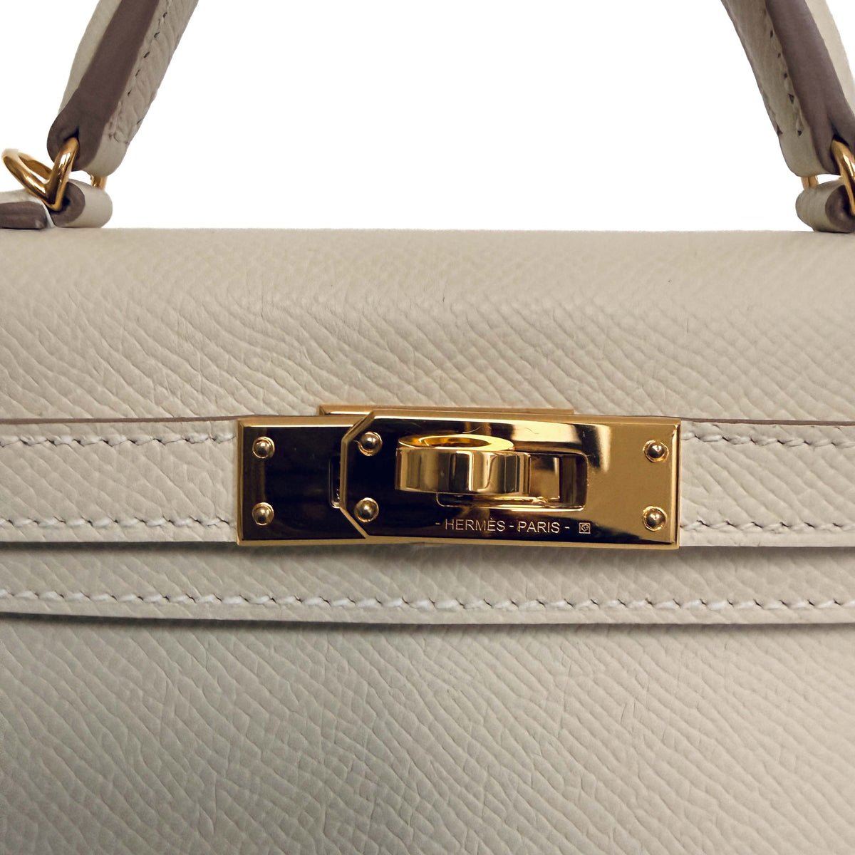 Hermès Kelly Sellier 20 Craie Epsom Handbag