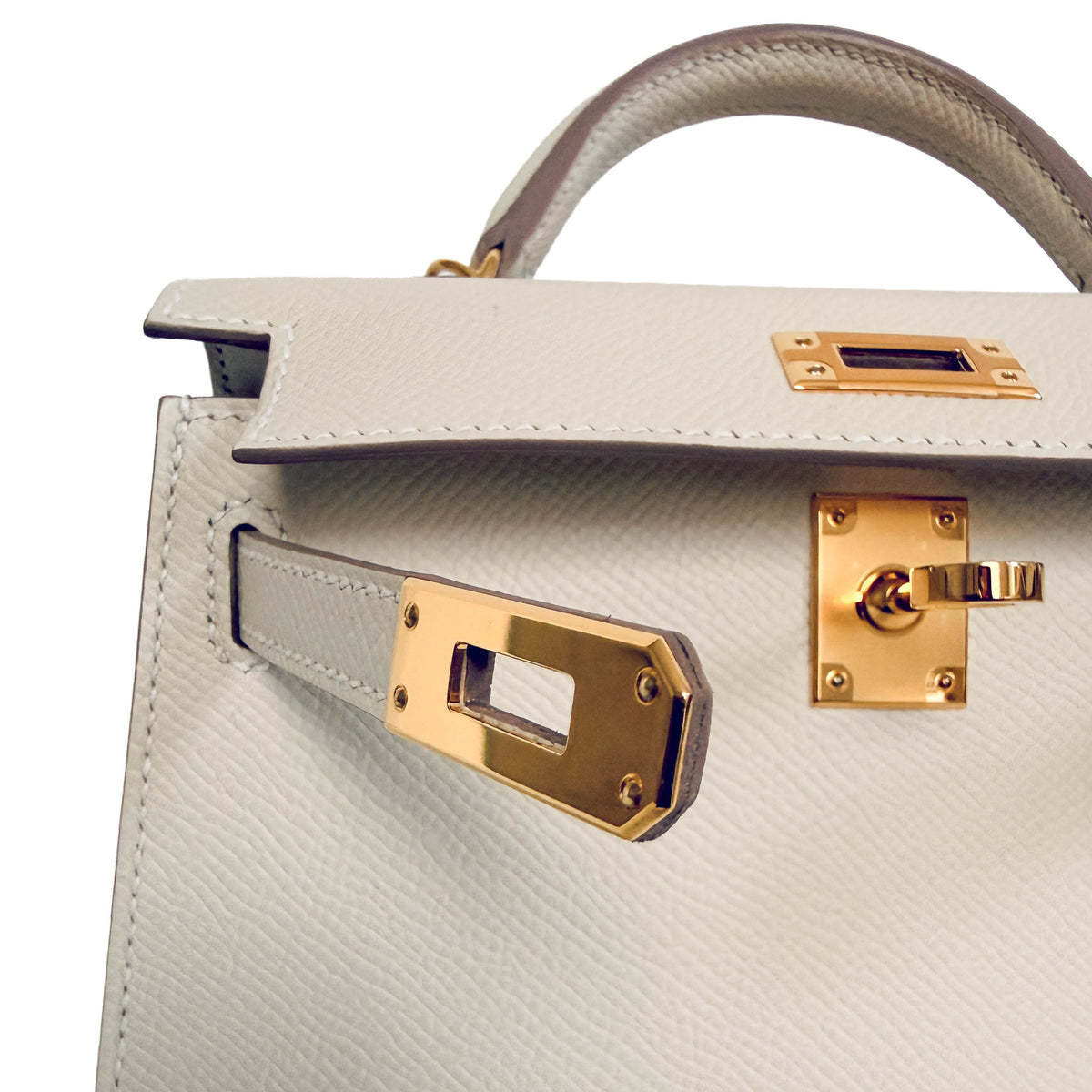 Hermès Kelly Sellier 20 Craie Epsom Handbag