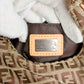 Fendi Zucchino FF Canvas Brown Vintage Hobo Bag
