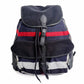 Burberry Canvas Check Stripe Backpack