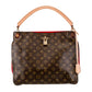 Louis Vuitton Artsy MM Monogram Canvas Hobo Bag