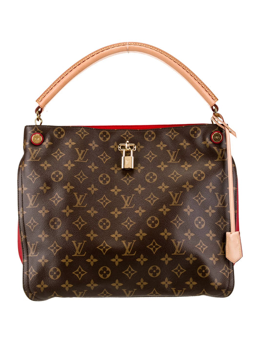 Louis Vuitton Artsy MM Monogram Canvas Hobo Bag