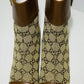 Gucci GG Supreme Canvas & Leather 'Ellis' Ankle Boots image 2