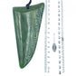 Large Pounamu Whale Tooth Nephrite Necklace image 1