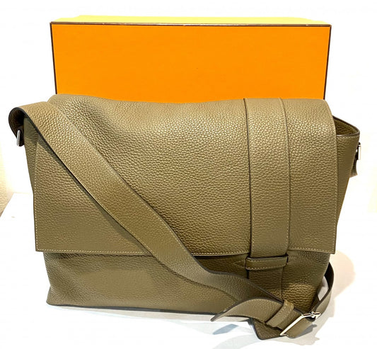 Hermes Clemence Alfred 35 Messenger Bag image 0