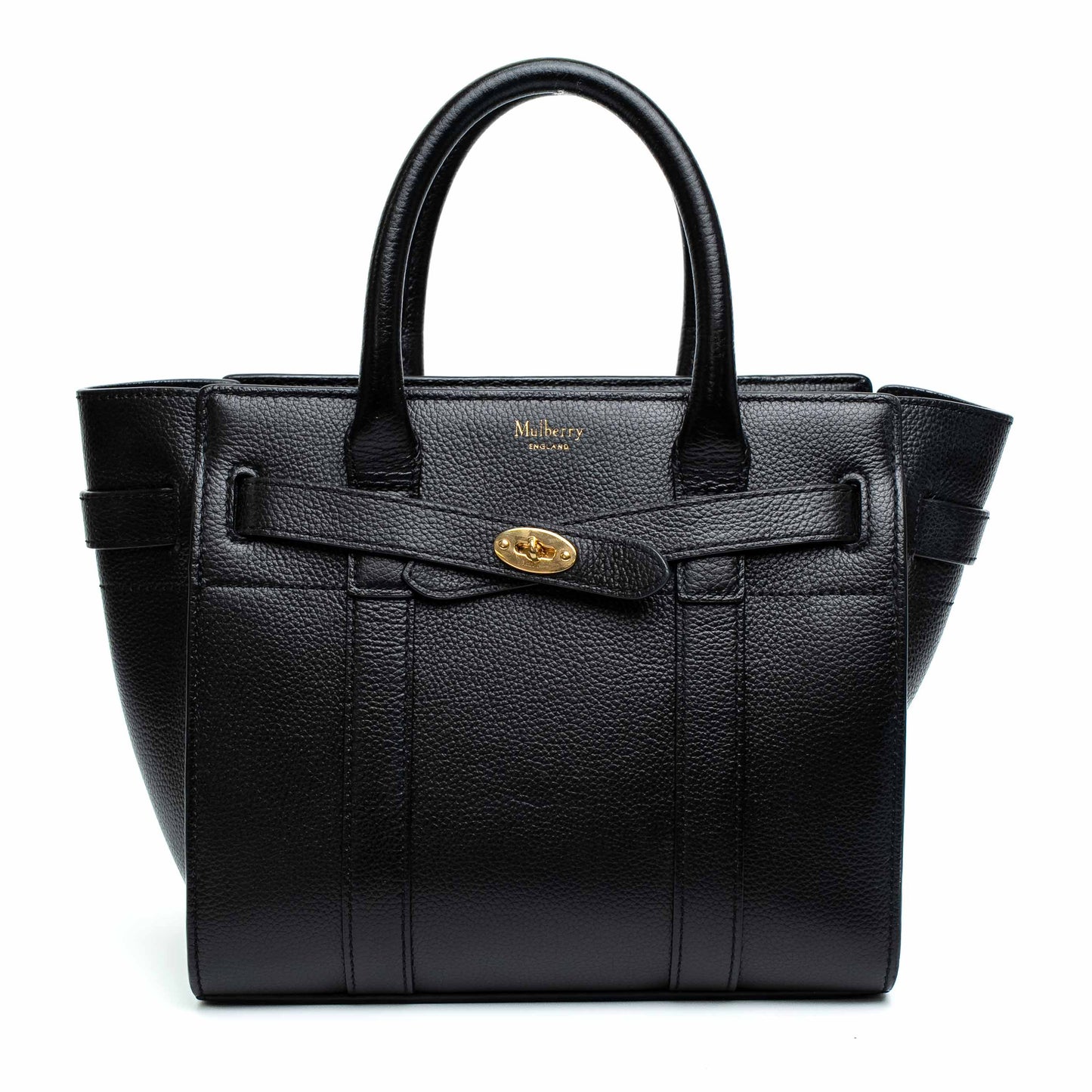 Mulberry Mini Zipped Bayswater Black