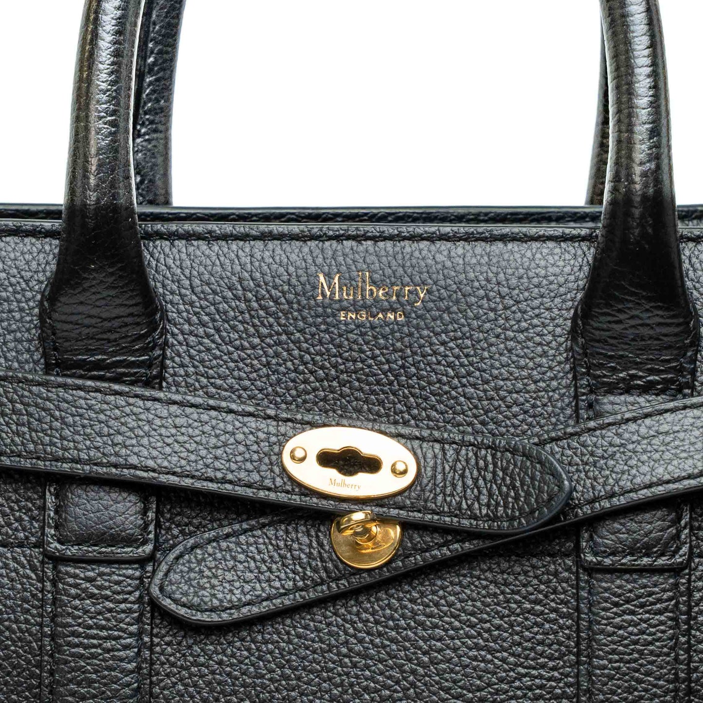 Mulberry Mini Zipped Bayswater Black