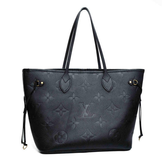Louis Vuitton Neverfull MM Empreinte Black