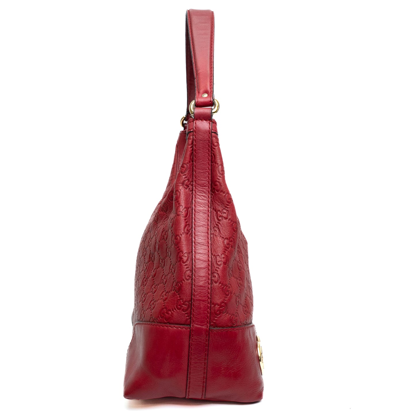 Gucci Guccissima Lovely Heart Hobo Bag