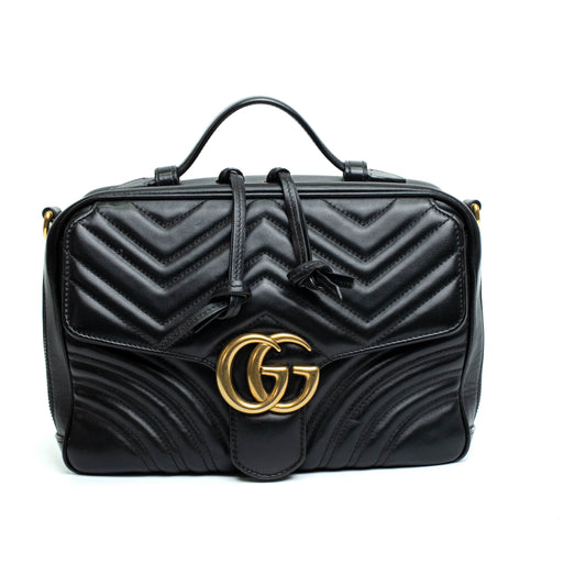 Gucci GG Marmont Top Handle Camera Bag