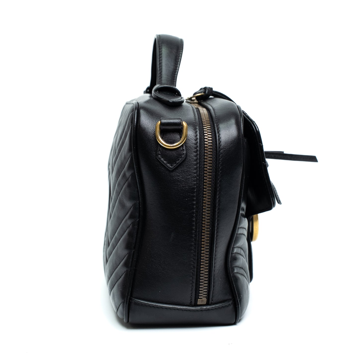 Gucci GG Marmont Top Handle Camera Bag