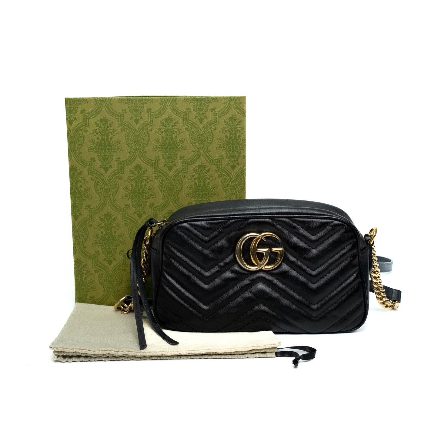 Gucci GG Marmont Black Shoulder Bag