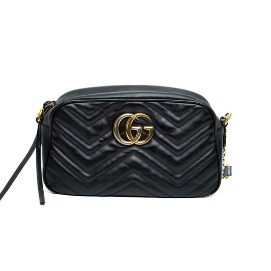 Gucci GG Marmont Black Shoulder Bag