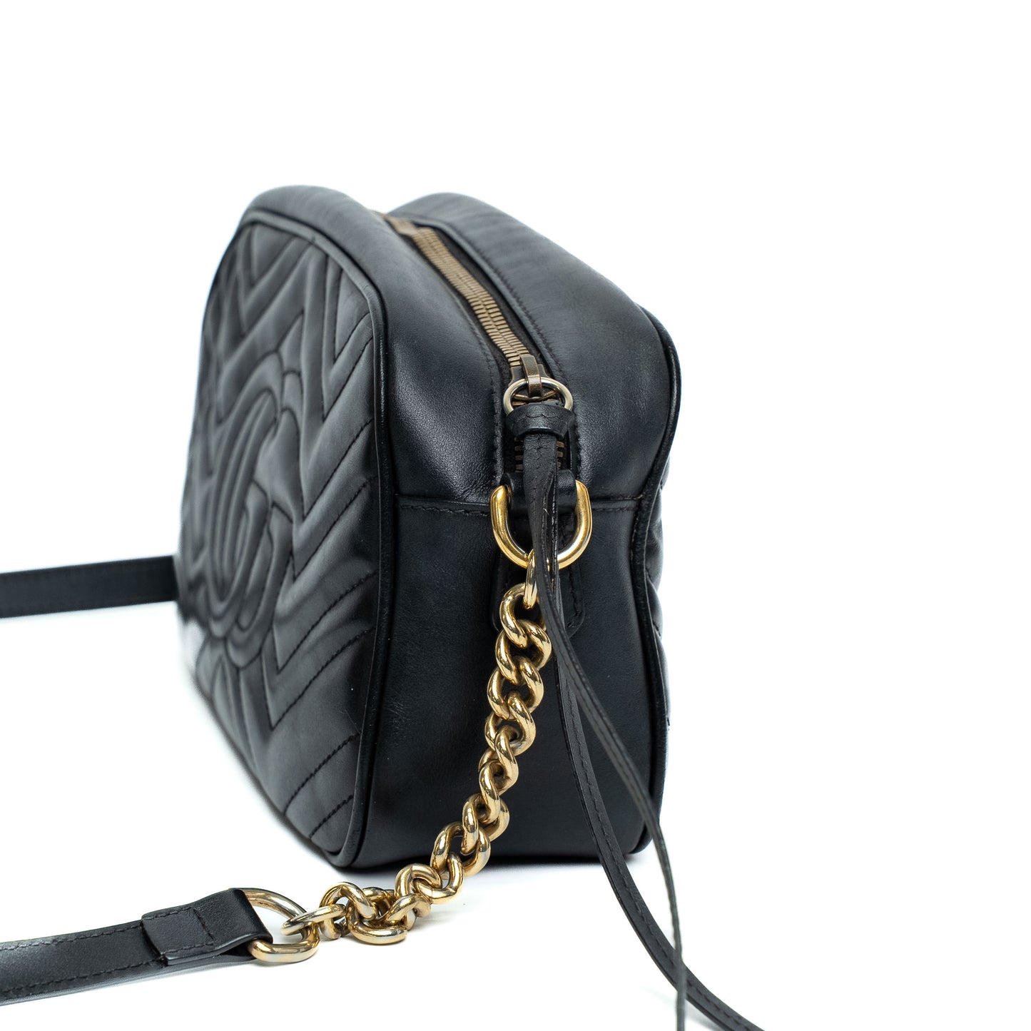Gucci GG Marmont Black Shoulder Bag