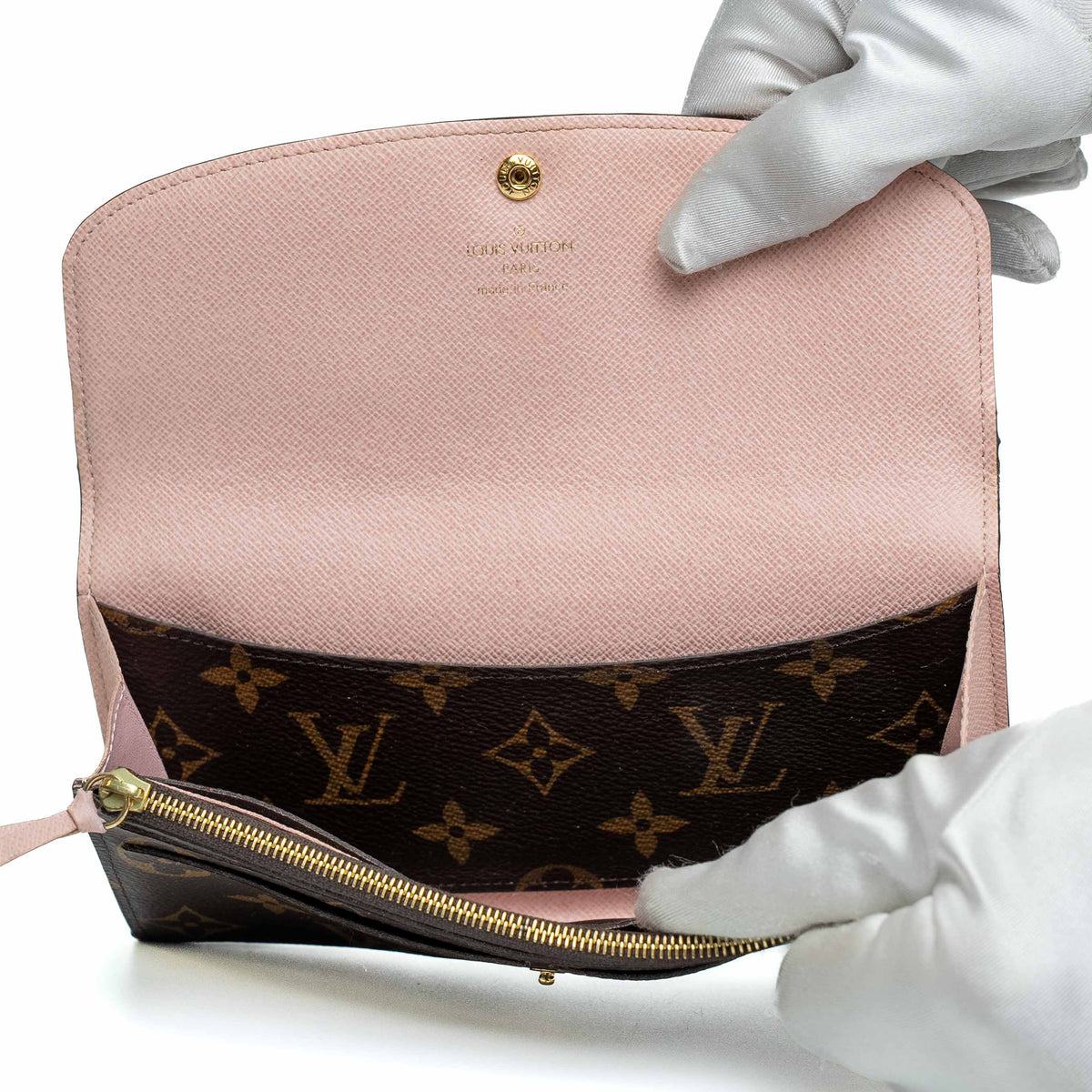 Louis Vuitton Monogram Emilie Rose Ballerine Wallet