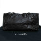 Chanel Black Glazed Caviar Modern Chain Tote