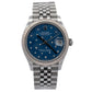 Rolex Datejust 31 Azurro Floral Diamond Watch