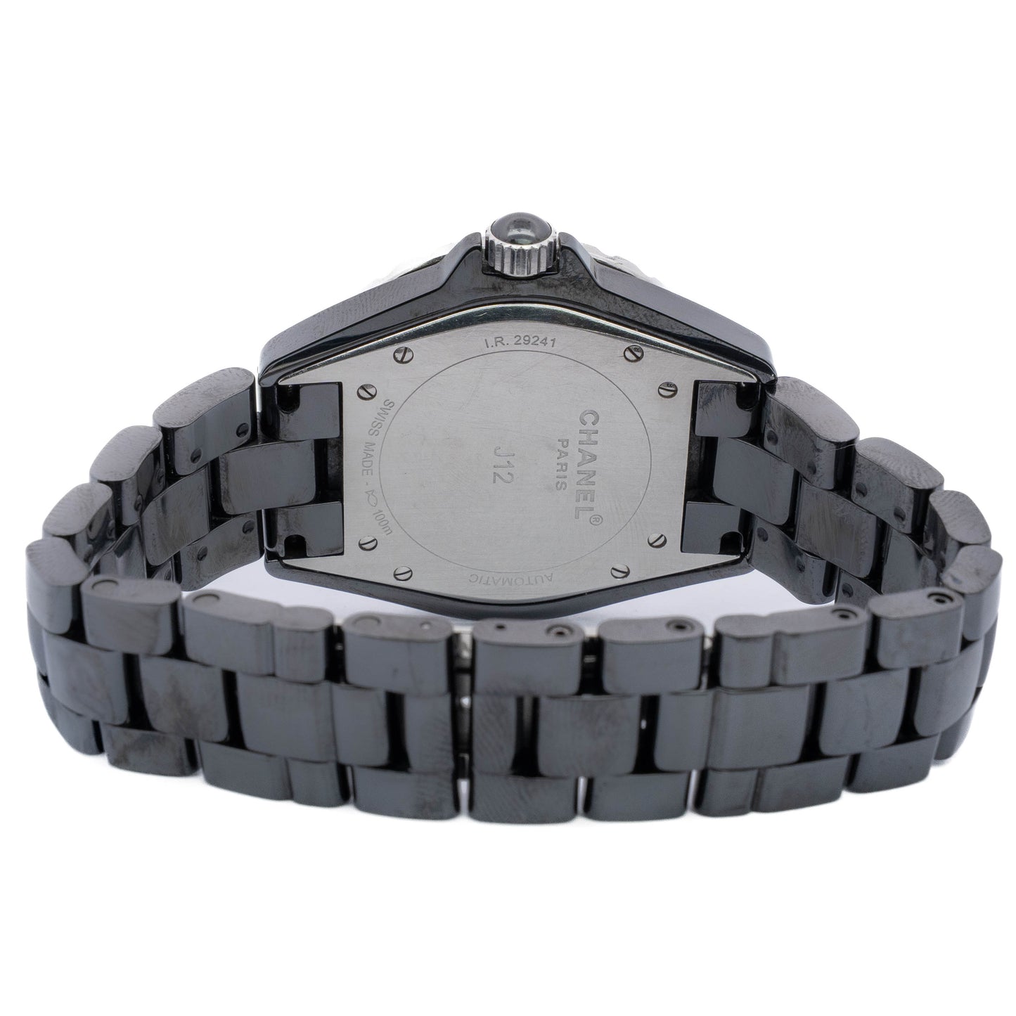 Chanel J12 Automatic Diamond Black Ceramic Watch