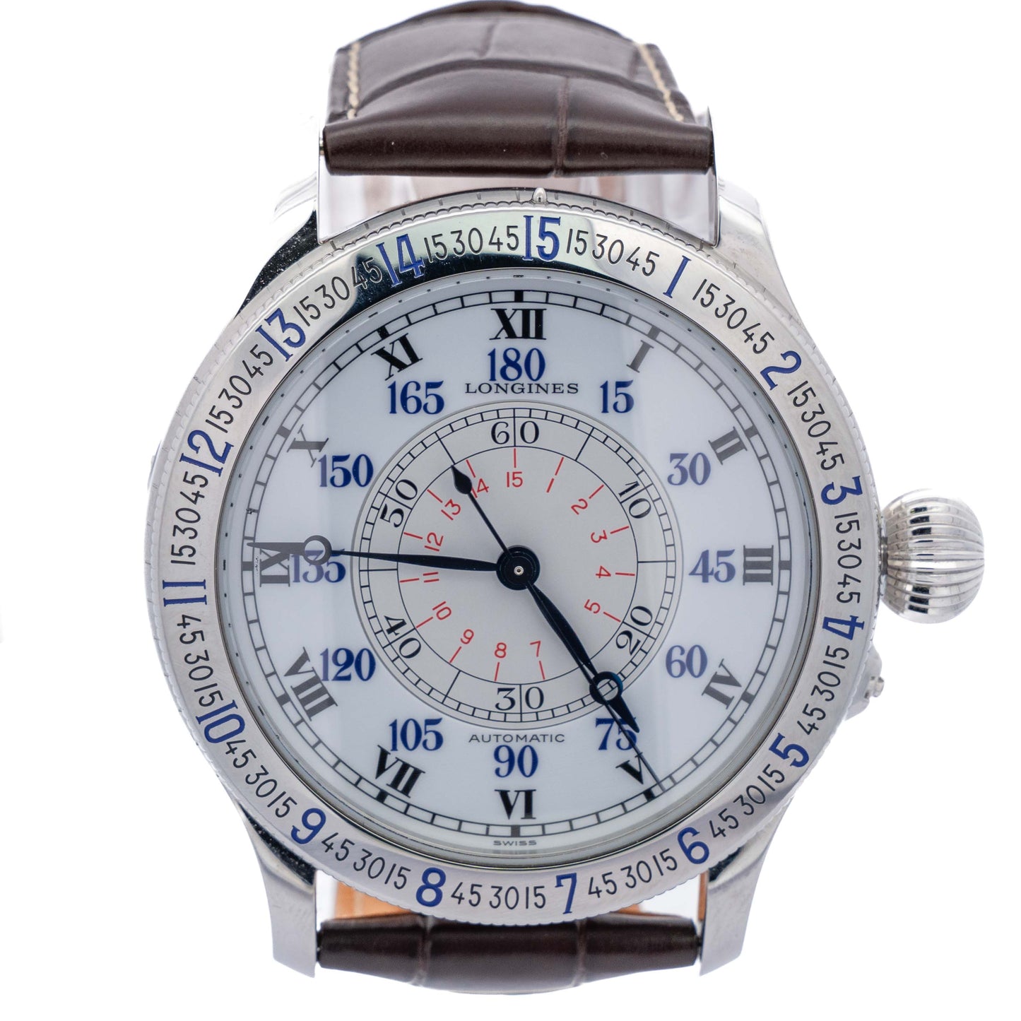 Longines Lindbergh Hour Angle Automatic Watch