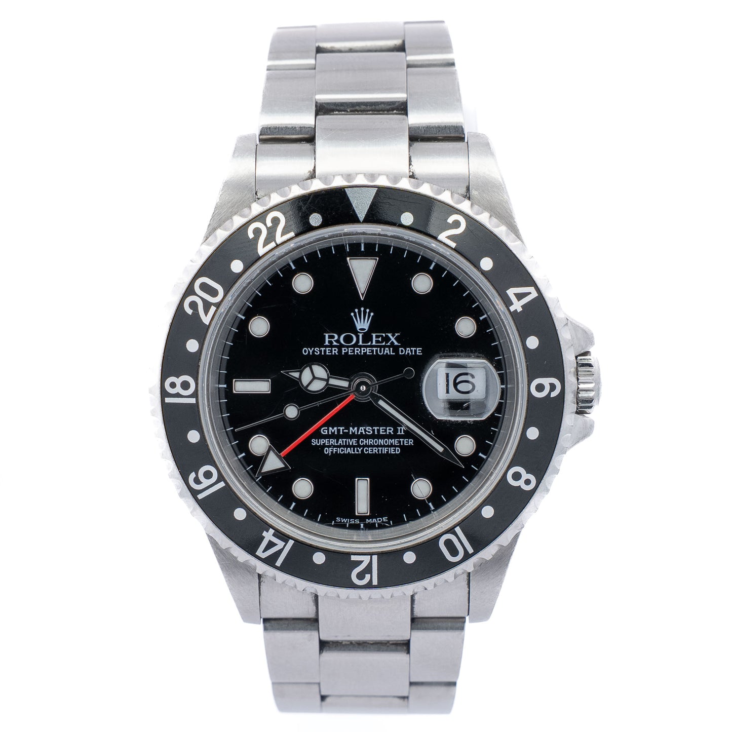 Rolex GMT-Master II Black Dial 40mm