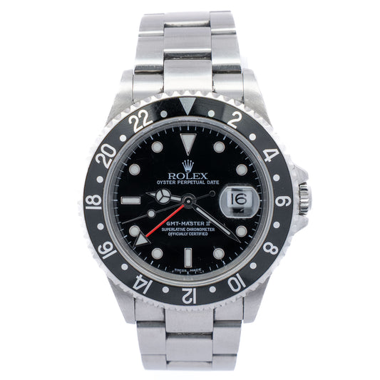 Rolex GMT-Master II Black Dial 40mm