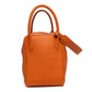 Hermes Lindy 30 Clemence Orange Bag