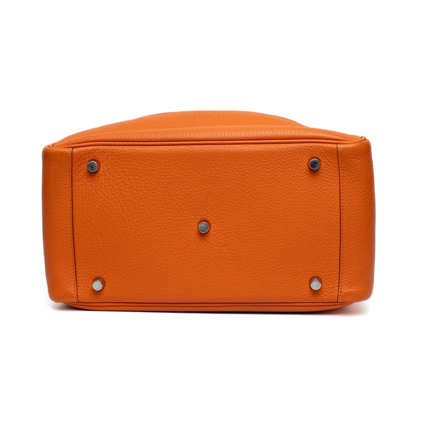 Hermes Lindy 30 Clemence Orange Bag