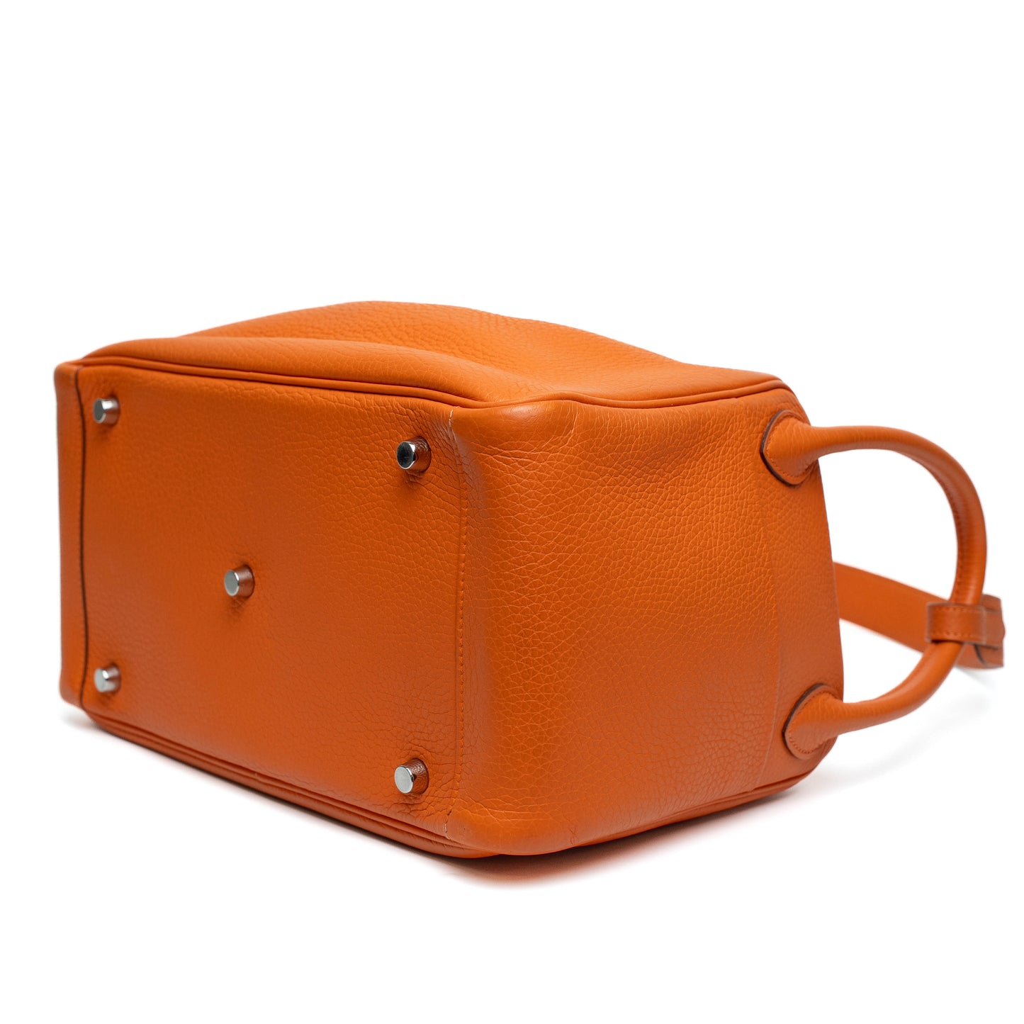 Hermes Lindy 30 Clemence Orange Bag