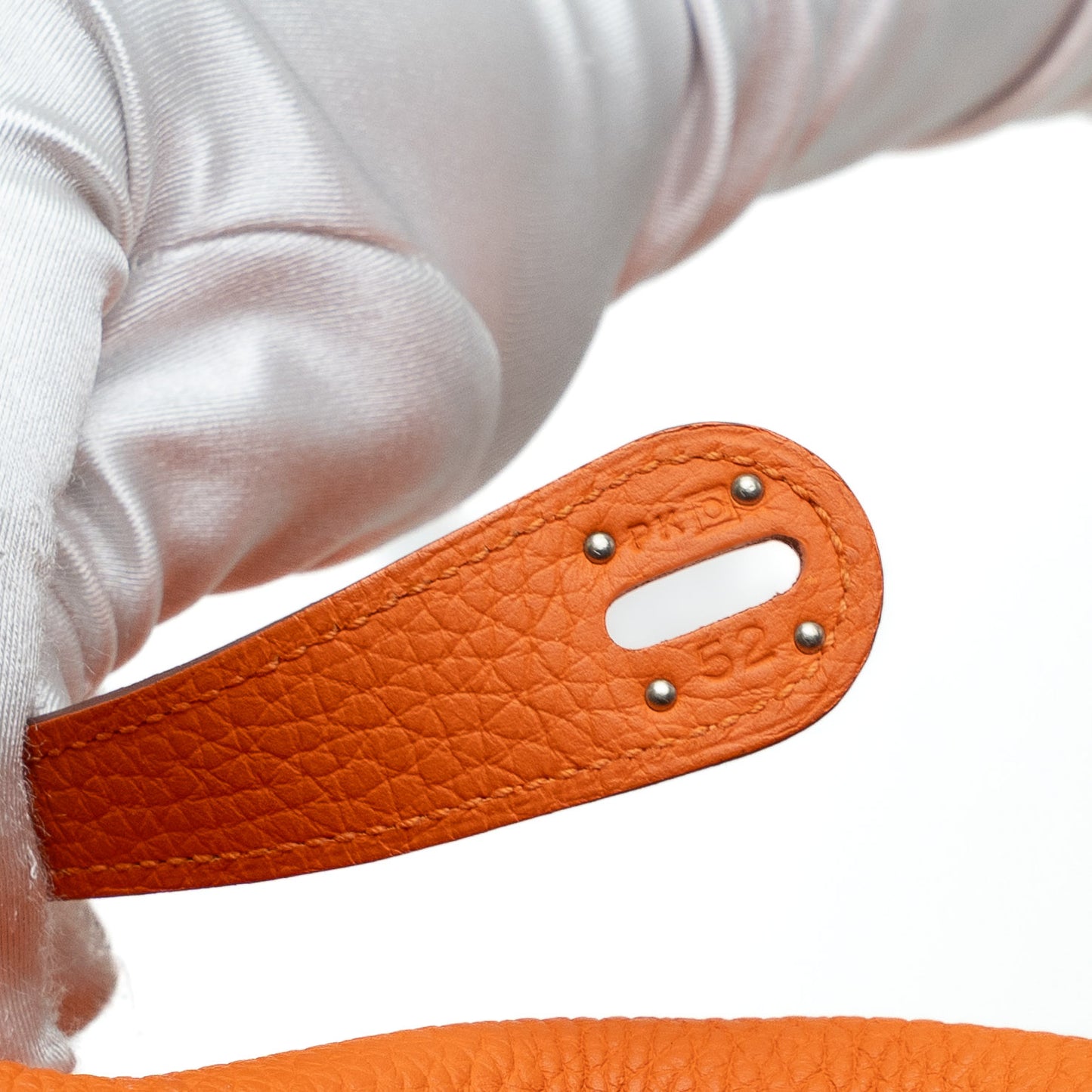 Hermes Lindy 30 Clemence Orange Bag