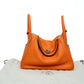 Hermes Lindy 30 Clemence Orange Bag