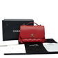Chanel Red Caviar Quilted Business Affinity Flap Bag