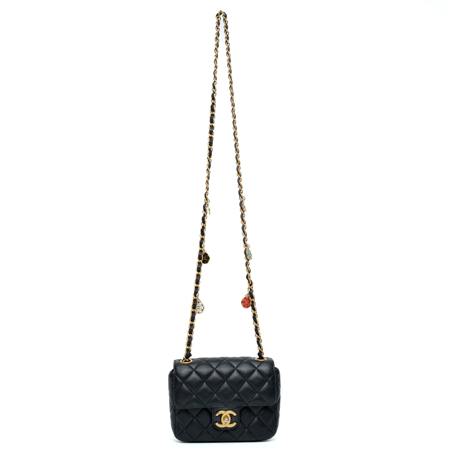 Chanel Mini Classic Black Lambskin Flap Bag