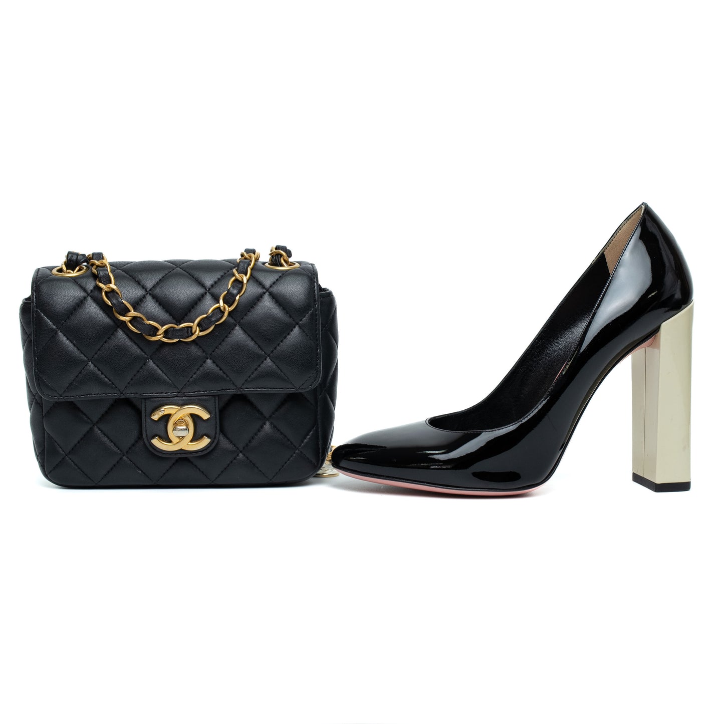 Chanel Mini Classic Black Lambskin Flap Bag