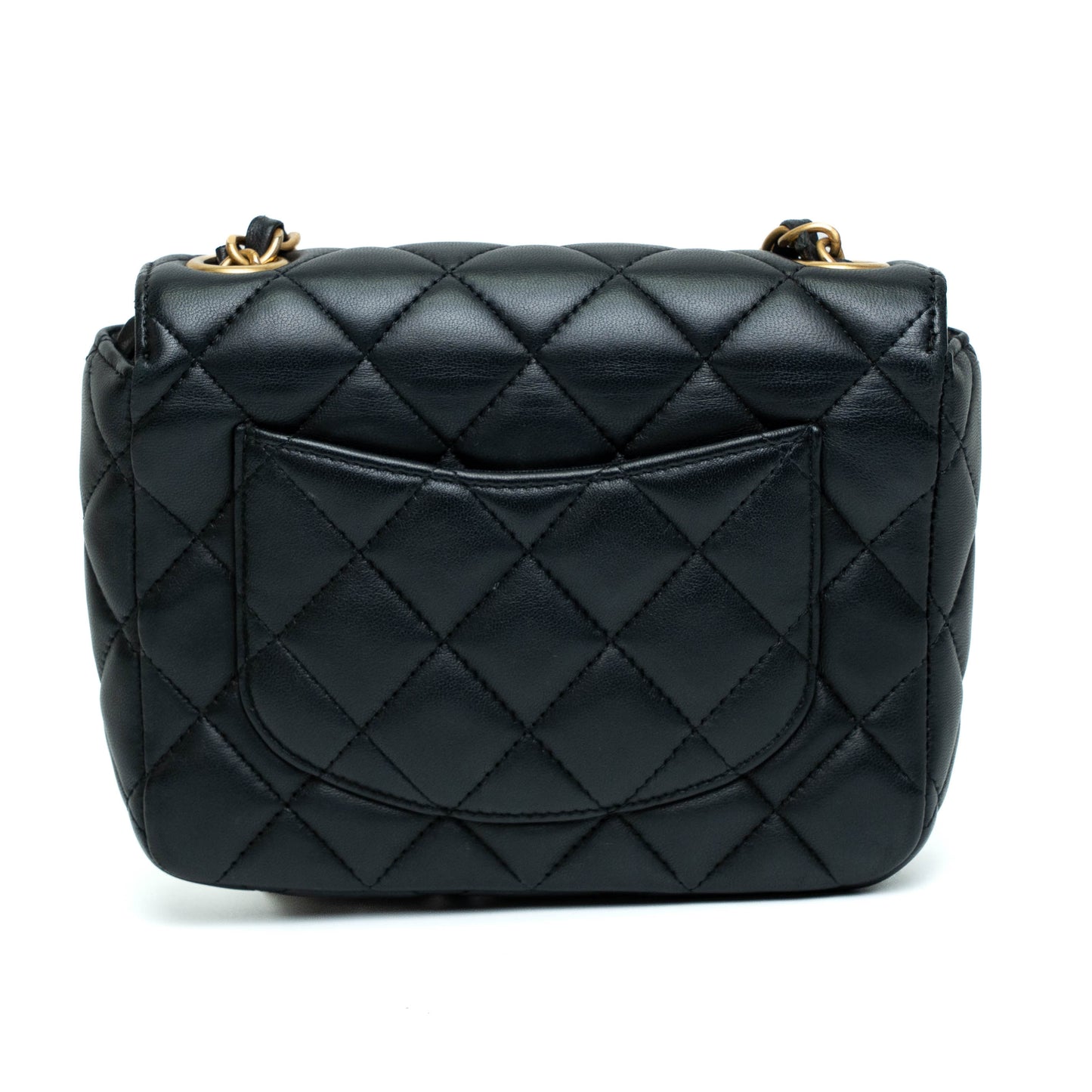 Chanel Mini Classic Black Lambskin Flap Bag