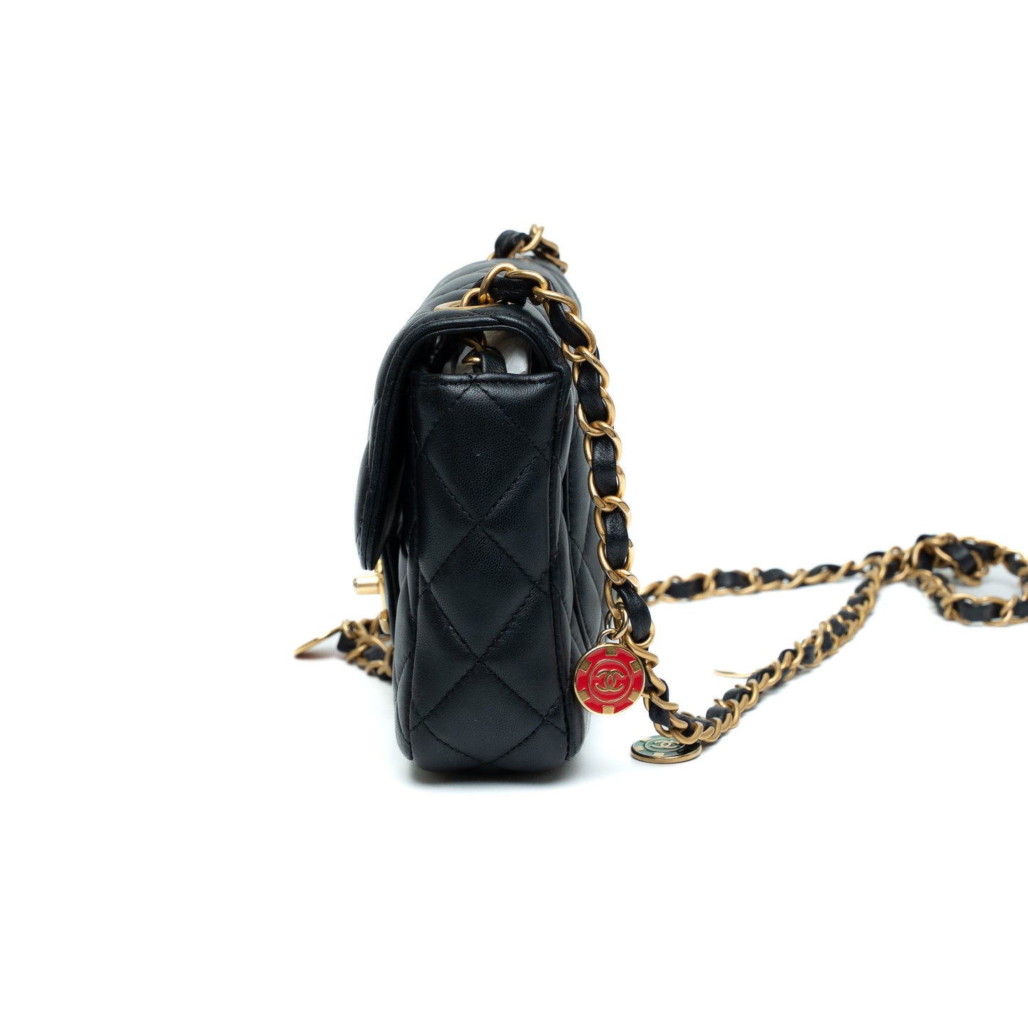 Chanel Mini Classic Black Lambskin Flap Bag