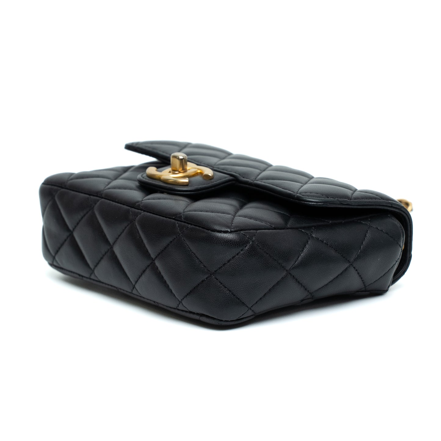 Chanel Mini Classic Black Lambskin Flap Bag