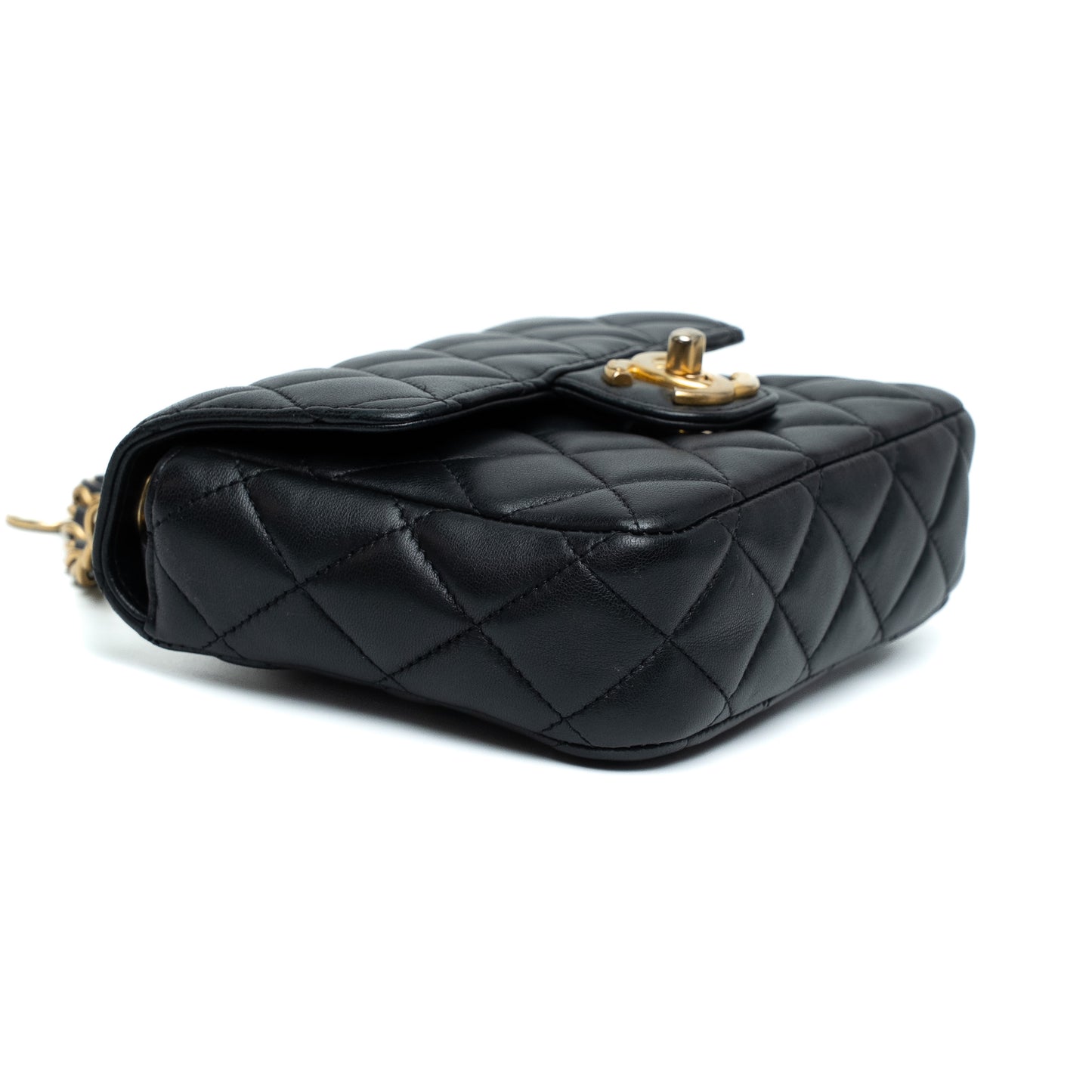 Chanel Mini Classic Black Lambskin Flap Bag
