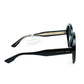 Gucci Round Black Gold Detail Sunglasses