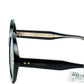 Gucci Round Black Gold Detail Sunglasses