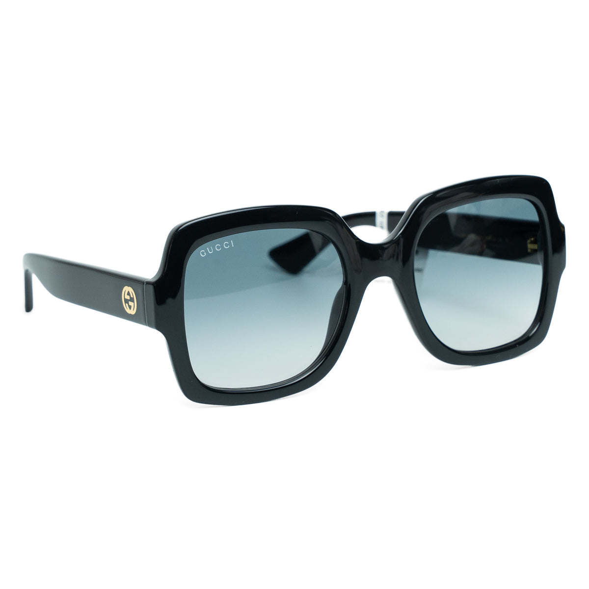 Gucci GG1337S Black Oversized Logo Sunglasses