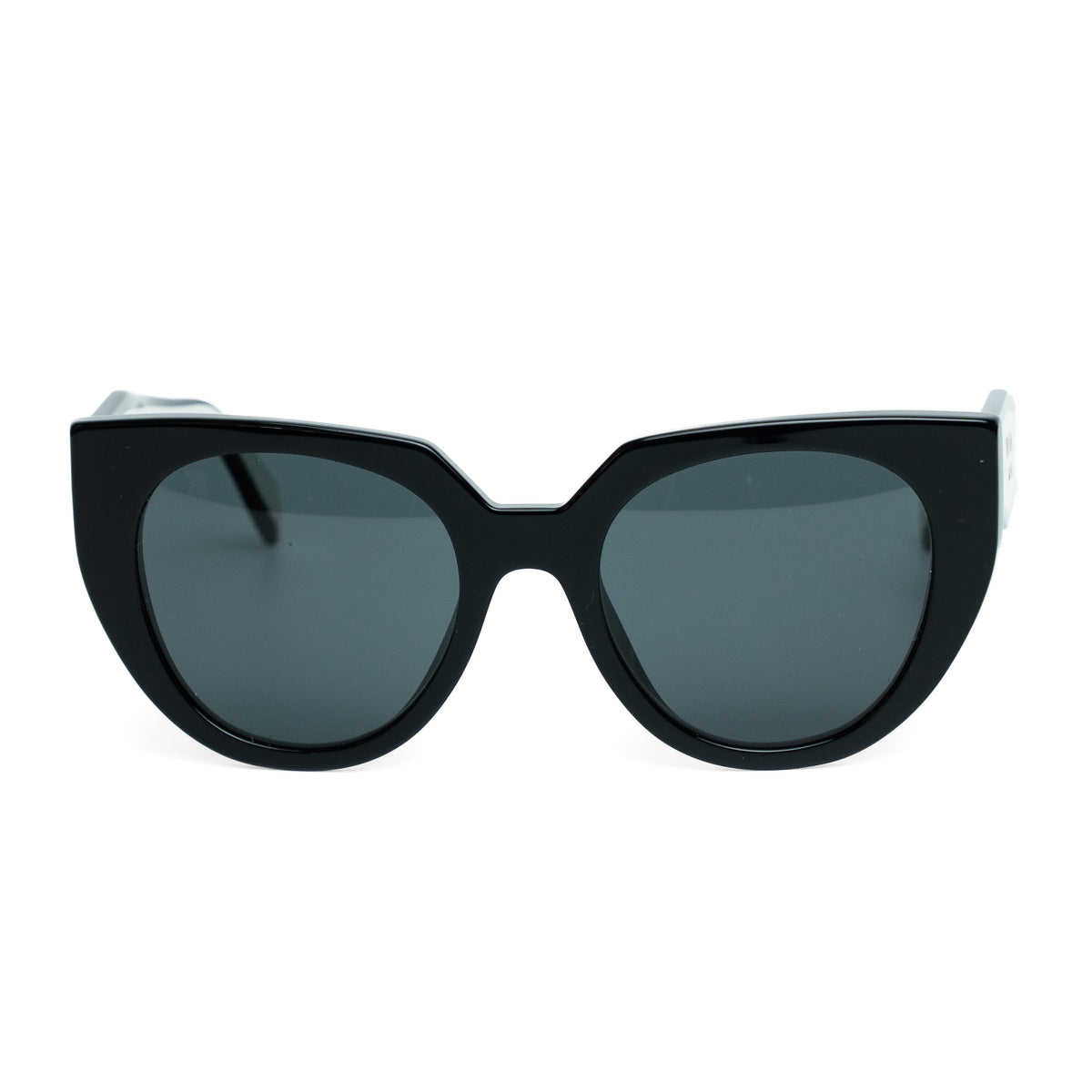 Prada 14WS Black Talc Cat-Eye Sunglasses