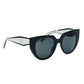 Prada 14WS Black Talc Cat-Eye Sunglasses