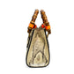 Gucci Mini Diana Beige Snakeskin Tote Bag