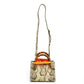 Gucci Mini Diana Beige Snakeskin Tote Bag