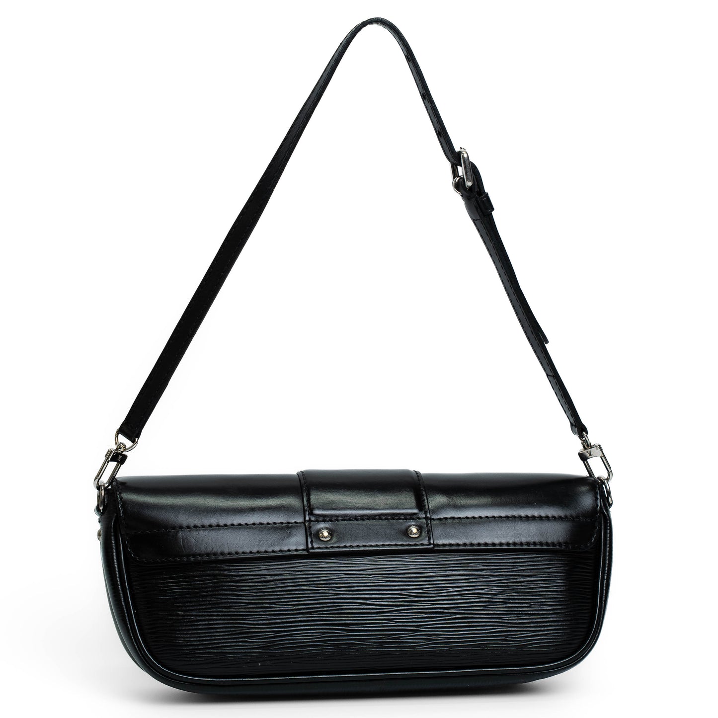 Louis Vuitton Montaigne Black Epi Clutch