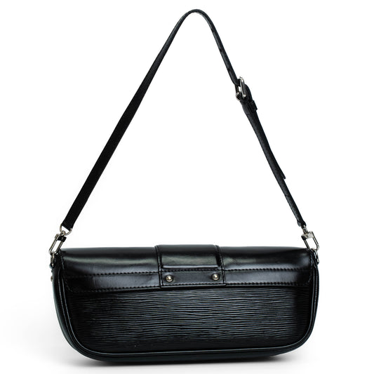 Louis Vuitton Montaigne Black Epi Clutch