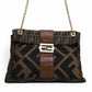 Fendi Tobacco Zucca Maxi Baguette Bag