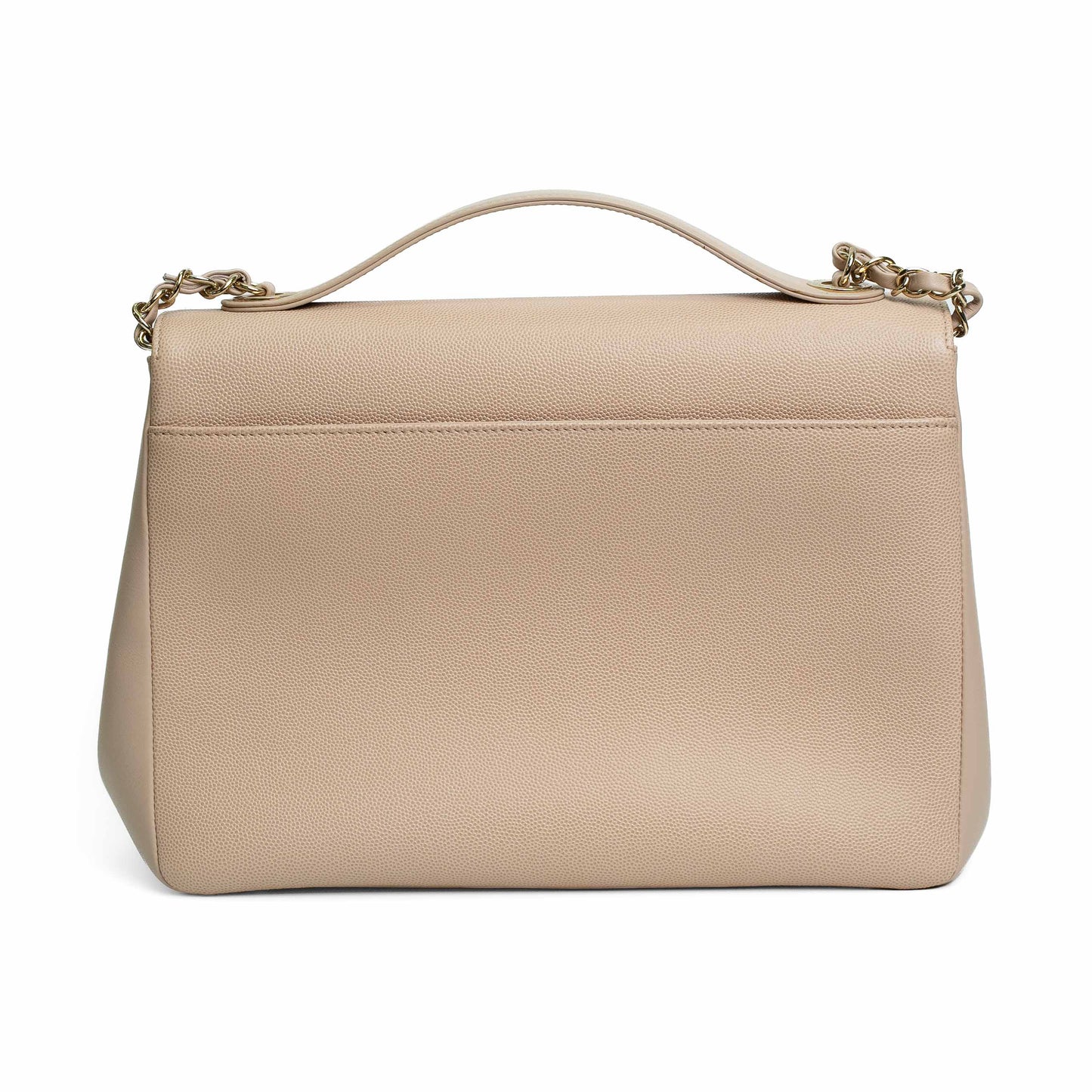 Chanel Affinity Beige Caviar Shoulder Bag