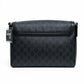 Gucci Black GG Supreme Messenger Bag