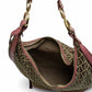 Fendi Pink Zucchino Canvas Chef Hobo